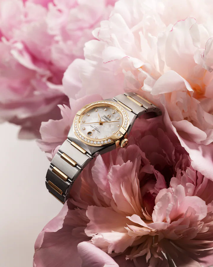 Omega Constellation Ladies' Selection 29mm steel �?yellow gold on steel �?yellow gold 131.25.29.20.55.002 - Image 2