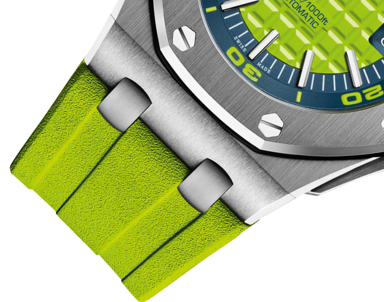 Audemars Piguet OFFSHORE DIVER Green Dial 42mm 15710ST.OO.A038CA.01 - Image 3