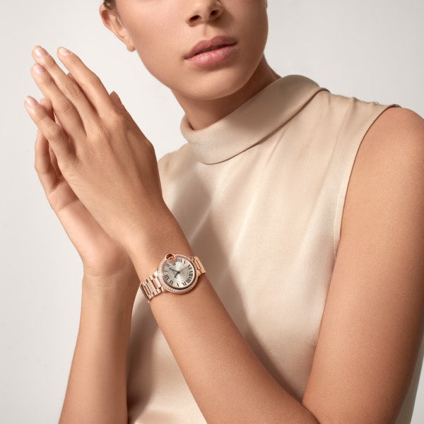 Cartier BALLON BLEU Diamond Rose Gold 33mm - Image 7