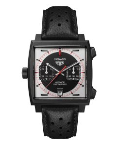 TAG Heuer Monaco Chronograph Stopwatch 39mm Limited Edition Mens Watch Black CAW218F.FC6356