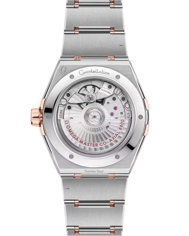 Omega Constellation 39mm Silver Dial Stainless Steel and Sedna�?18k Rose Gold Bracelet 131.20.39.20.02.001 - Image 2