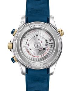 Alternative view of Omega Seamaster Diver 300M 44mm Blue Dial Stainless Steel and 18k Yellow Gold Strap 210.22.44.51.03.001