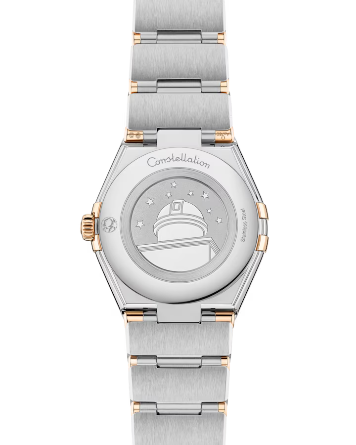 Omega Constellation Ladies' Selection 28mm steel �?Moonshine�?gold on steel �?Moonshine�?gold 131.25.28.60.60.001 - Image 3
