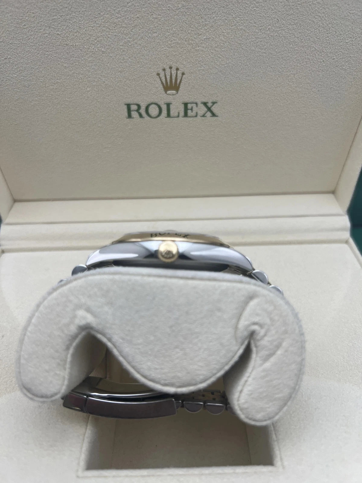 Rolex Datejust 41mm 126303 Champagne Diamond Jubilee Steel and Yellow Gold Mens Watch - Image 3