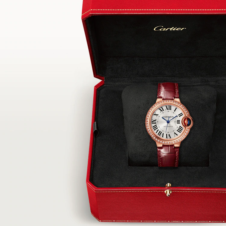 Cartier BALLON BLEU Diamond Rose Gold 33mm - Image 8