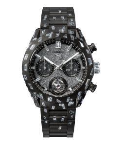 TAG Heuer Carrera Tourbillon Nanograph Plasma Diamant d’Avant-Garde  Automatic 44mm Aluminum CBN5A91.BZ0000