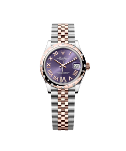 Rolex Datejust m278341 Aubergine Dial 31mm