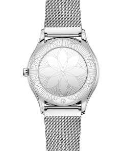 Alternative view of Omega De Ville Trésor quartz silver dial steel bracelet 36mm 428.15.36.60.02.001
