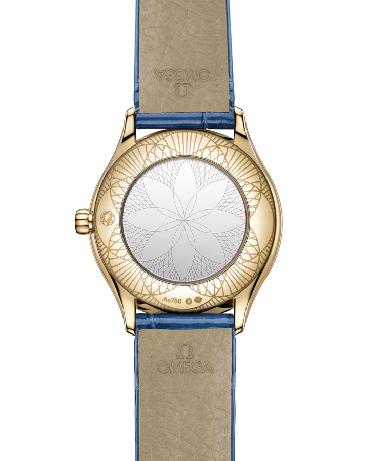 Omega De Ville Mini Trésor 26mm White Dial with Diamonds Moonshine�?18k Rose Gold Strap 428.58.26.60.04.002 - Image 2