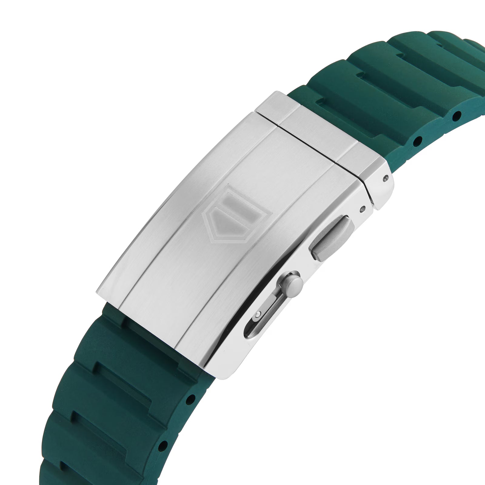 TAG Heuer Carrera Chronograph 44mm Mens Watch Green Rubber CBN2A1N.FT6238 - Image 3