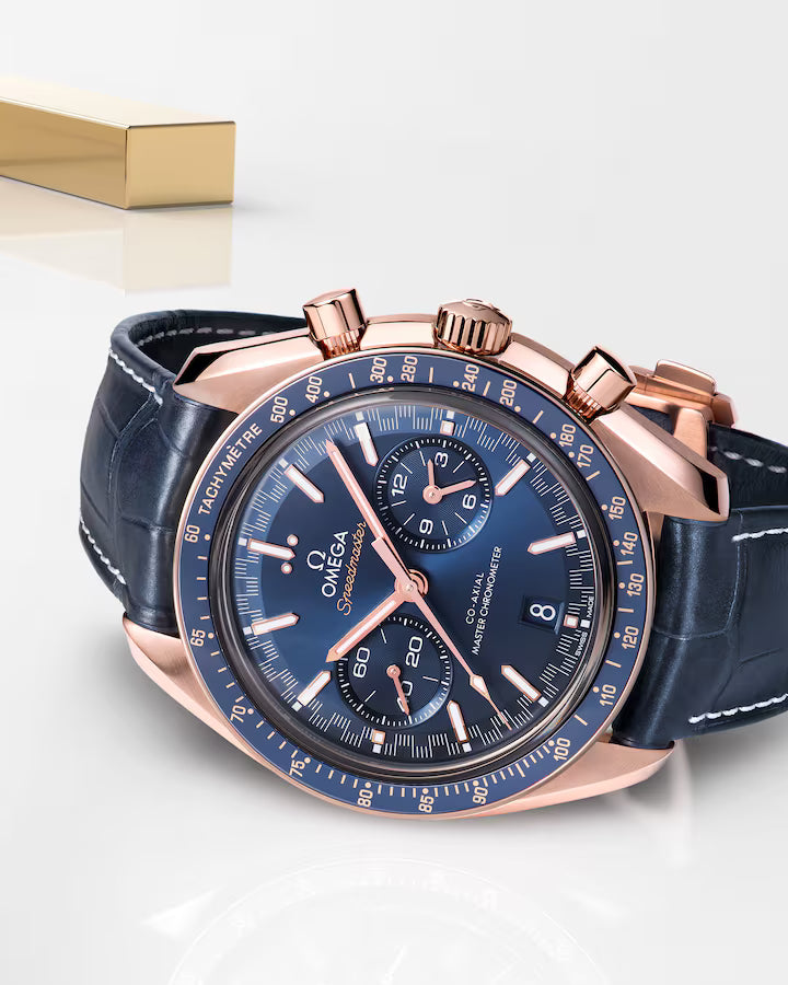 Omega Speedmaster Racing Blue Dial 44.25mm Sedna�?18k Rose Gold Strap 329.53.44.51.03.001 - Image 3
