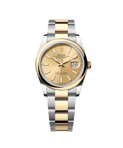 Rolex Datejust 126203 Champagne Dial 36mm Domed Bezel