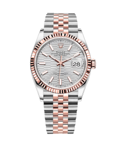 Rolex  Datejust 36mm 126231 Silver Fluted Motif Dial Jubilee Bracelet