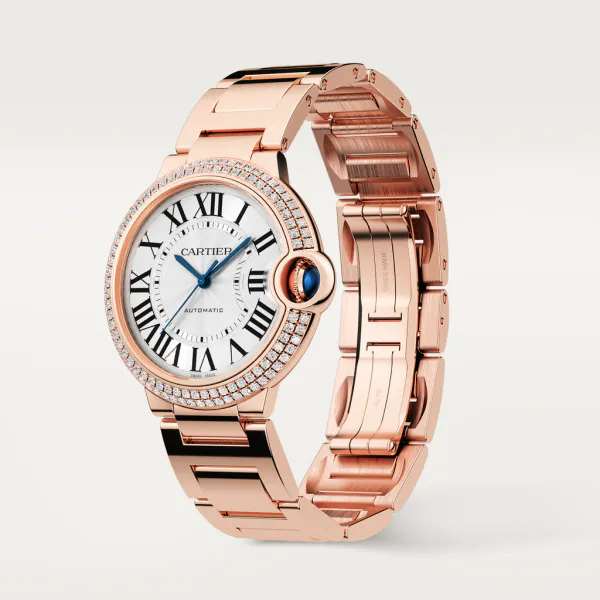 Cartier BALLON BLEU Diamond Rose Gold 36mm-9278 - Image 2