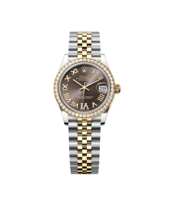 Rolex Datejust m278383RBR-0017/0018 31mm Dark Grey Dial Oyster Bracelet