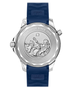 Alternative view of Omega Seamaster Diver 300M Chronometer 42mm Summer Blue Watch 210.32.42.20.03.002
