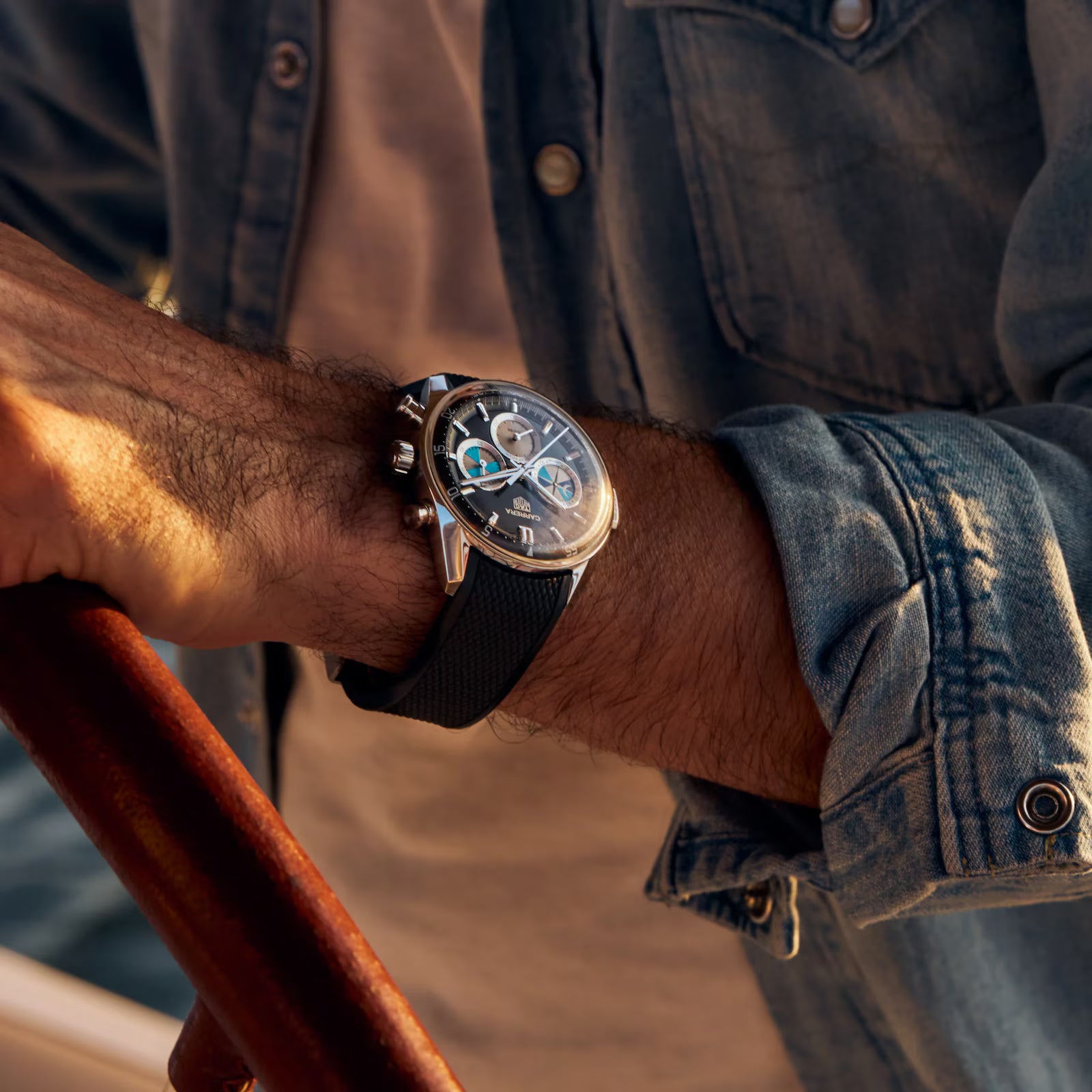 TAG Heuer Carrera Chronograph Seafarer x Hodinkee Automatic 42mm CBS2014.FT6293 - Image 7