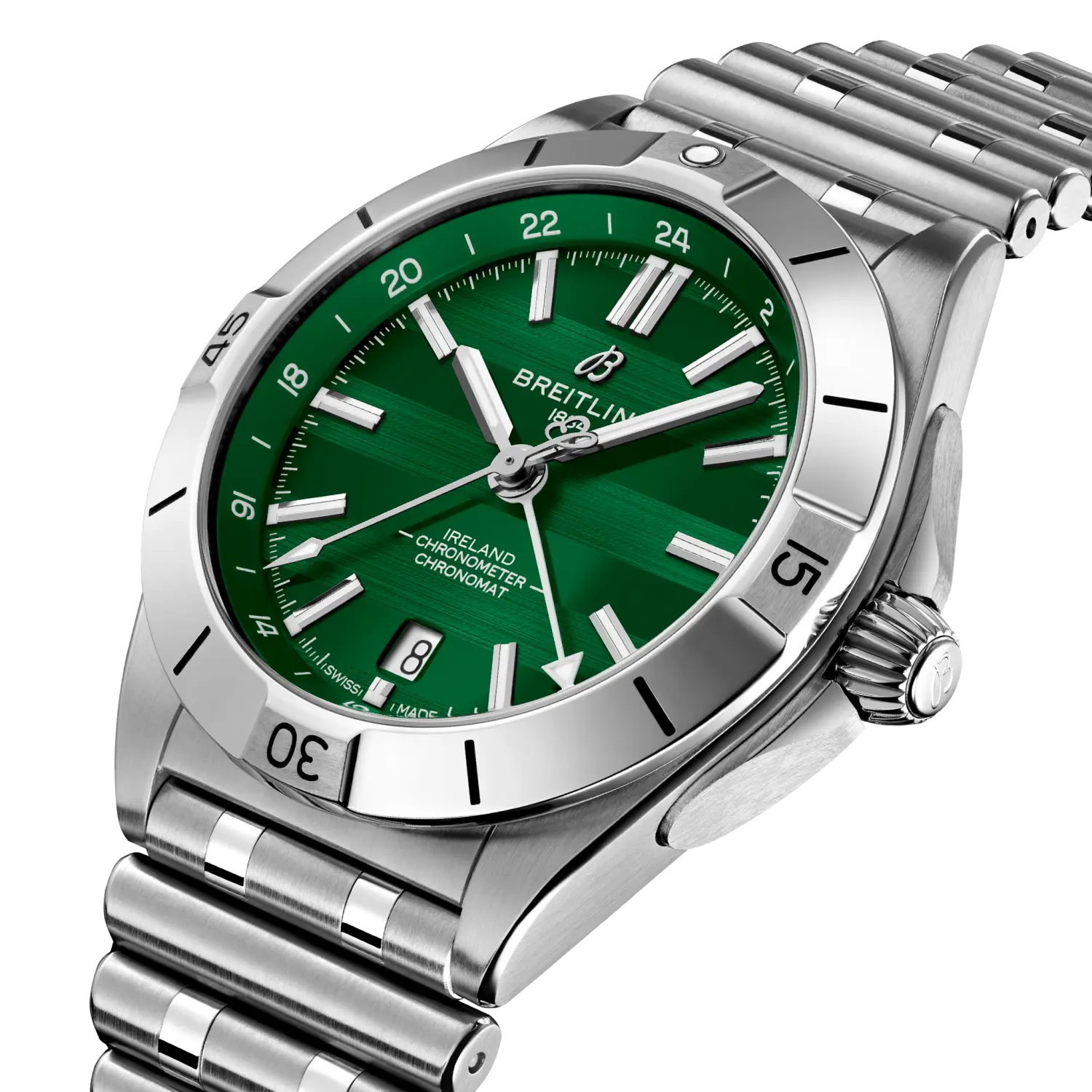 Breitling Chronomat Automatic GMT 40 Six Nations Ireland A323987B1L1A1 - Image 2