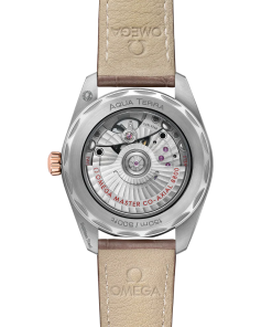 Alternative view of Omega Seamaster Aqua Terra 150M 38 mm Grey Dial Stainless Steel and  Sedna�?18k Rose Gold Strap 220.23.38.20.06.001