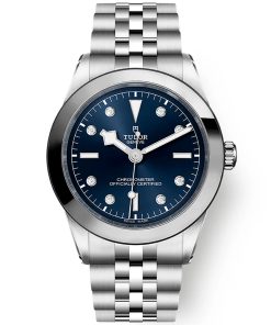TUDOR Black Bay 39mm Blue Diamond Set Dial Men's Bracelet Watch M79660-0005