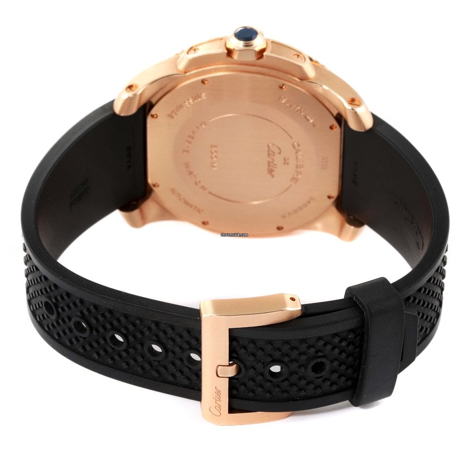 Cartier Calibre Rose Gold Black 42mm - Image 3