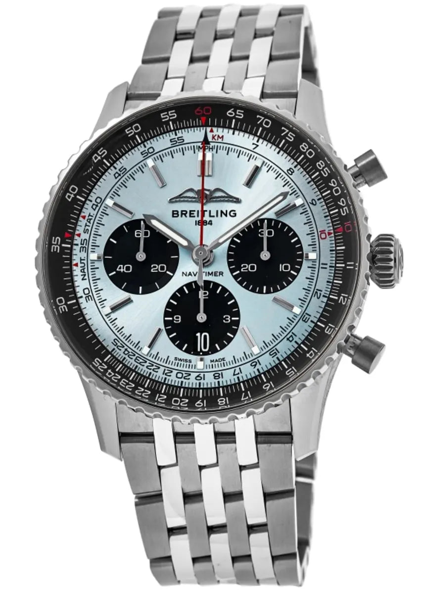 Breitling AB0138241C1A1 Navitimer B01 Blue Dial - Νew - Image 3