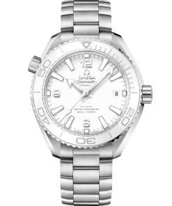Omega Seamaster Planet Ocean 600M 39.5mm White Dial Stainless Steel Bracelet 215.30.40.20.04.001