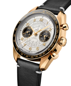 Alternative view of Omega Speedmaster Chronoscope Silver Dial 43mm Moonshine�?18k Rose Gold Strap 522.62.43.51.02.001
