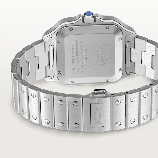 Cartier SANTOS Blue PVD Bezel 39.8mm - Image 5