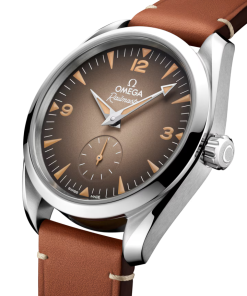 Alternative view of Omega Seamaster Railmaster 38mm, steel on leather strap Self Winding Watch 235.12.38.20.13.001