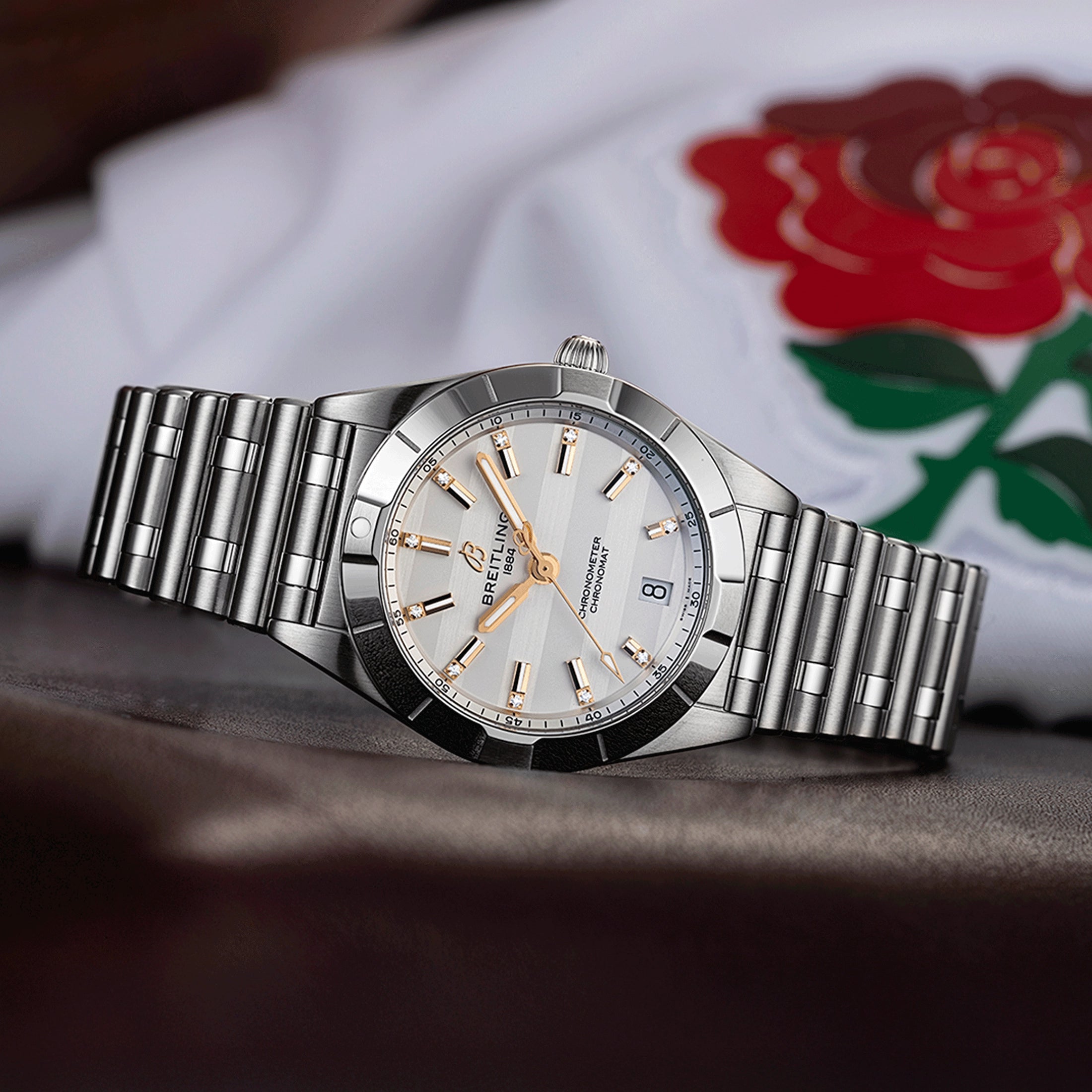 Breitling Chronomat 32mm Six Nations England A773105A1A1A1 - Image 5