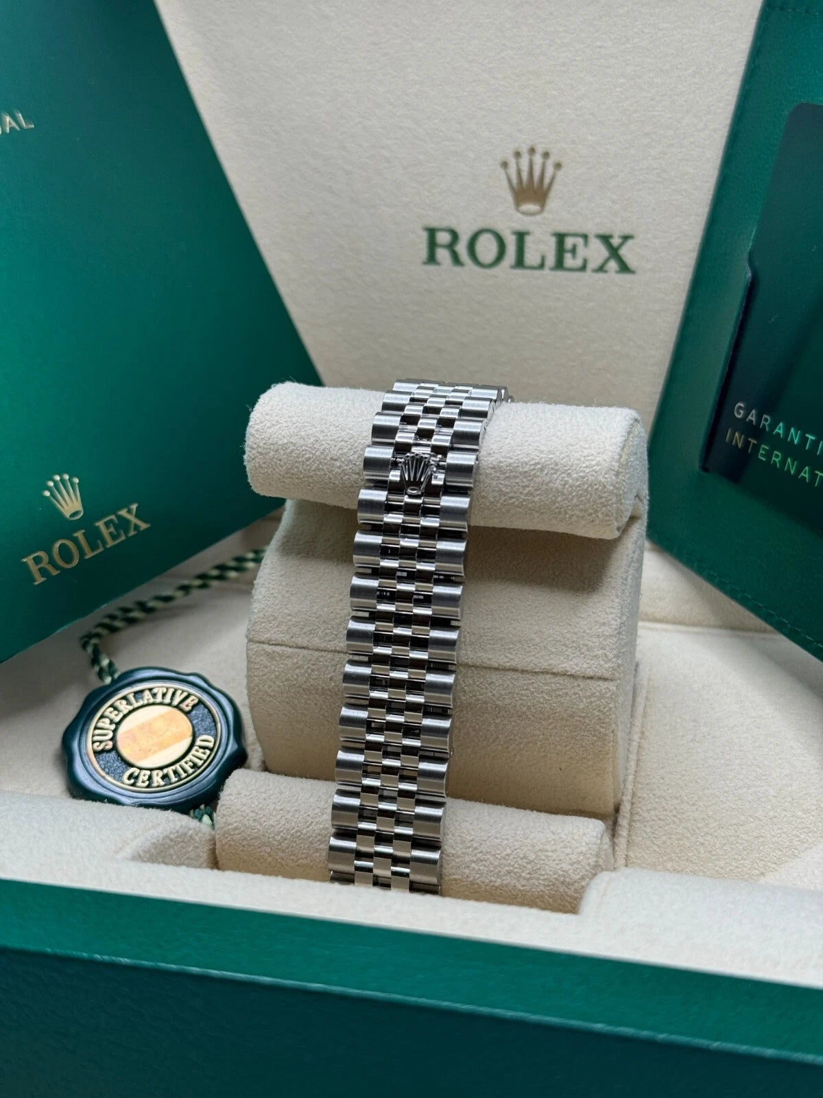Rolex Lady-Datejust 28mm 279384RBR Pink Dial Oyster Bracelet - Image 2