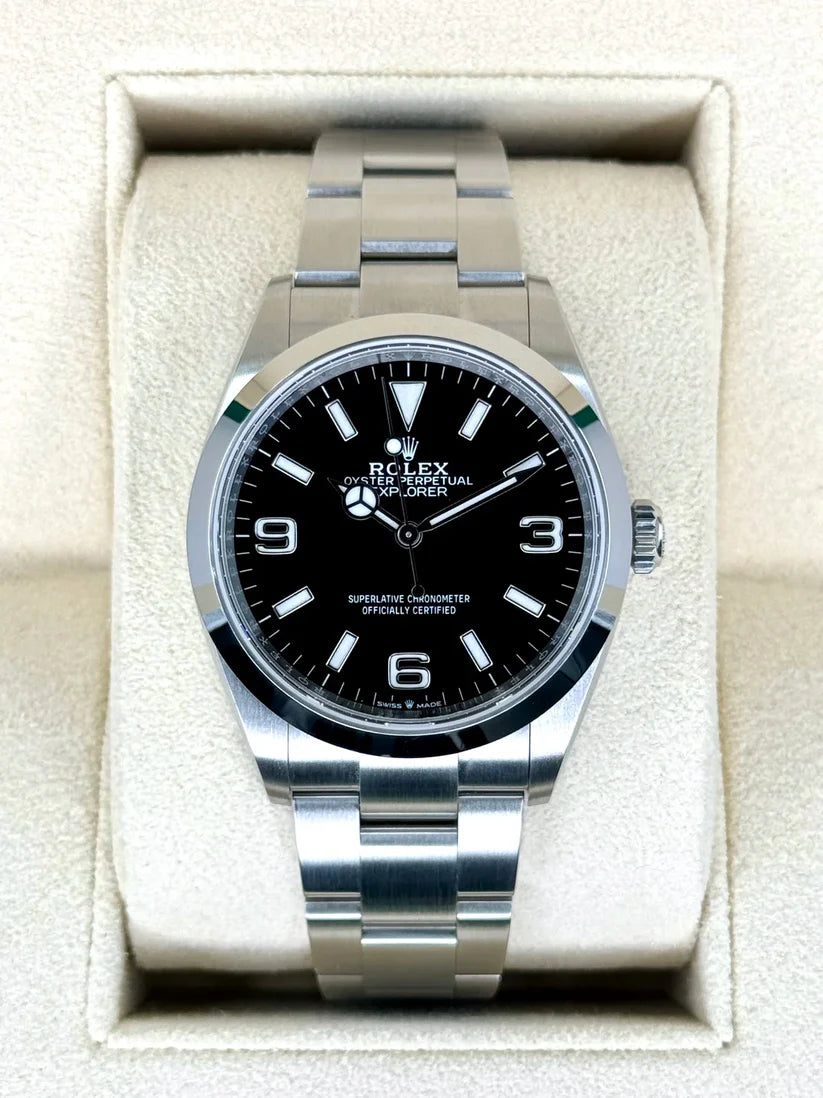 Rolex Explorer 124270 Black 36mm Men’s Watch - Image 2
