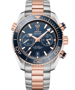Omega Seamaster Planet Ocean 600M 45.5mm Blue Dial Stainless Steel and Sedna�?18k Rose Gold Bracelet 215.20.46.51.03.001