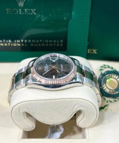 Alternative view of Rolex  Datejust 36mm 126231 Slate Dial Oyster Bracelet Watch