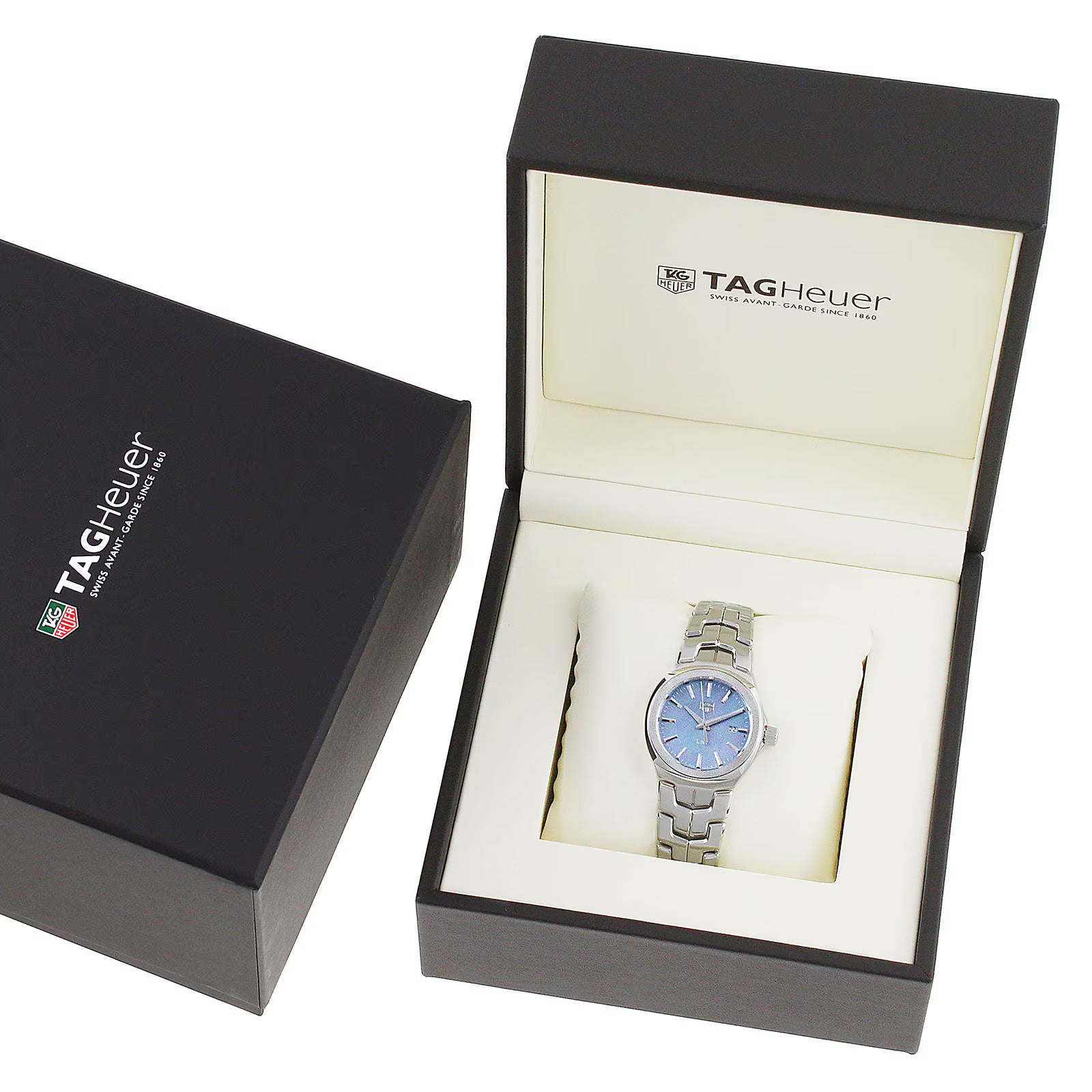 TAG Heuer Link Date Quartz Date Mother Of Pearl Ladies Watch WBC1311.BA0600 - Image 4