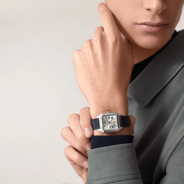 Cartier SANTOS-DUMONT Blue 36mm - Image 13