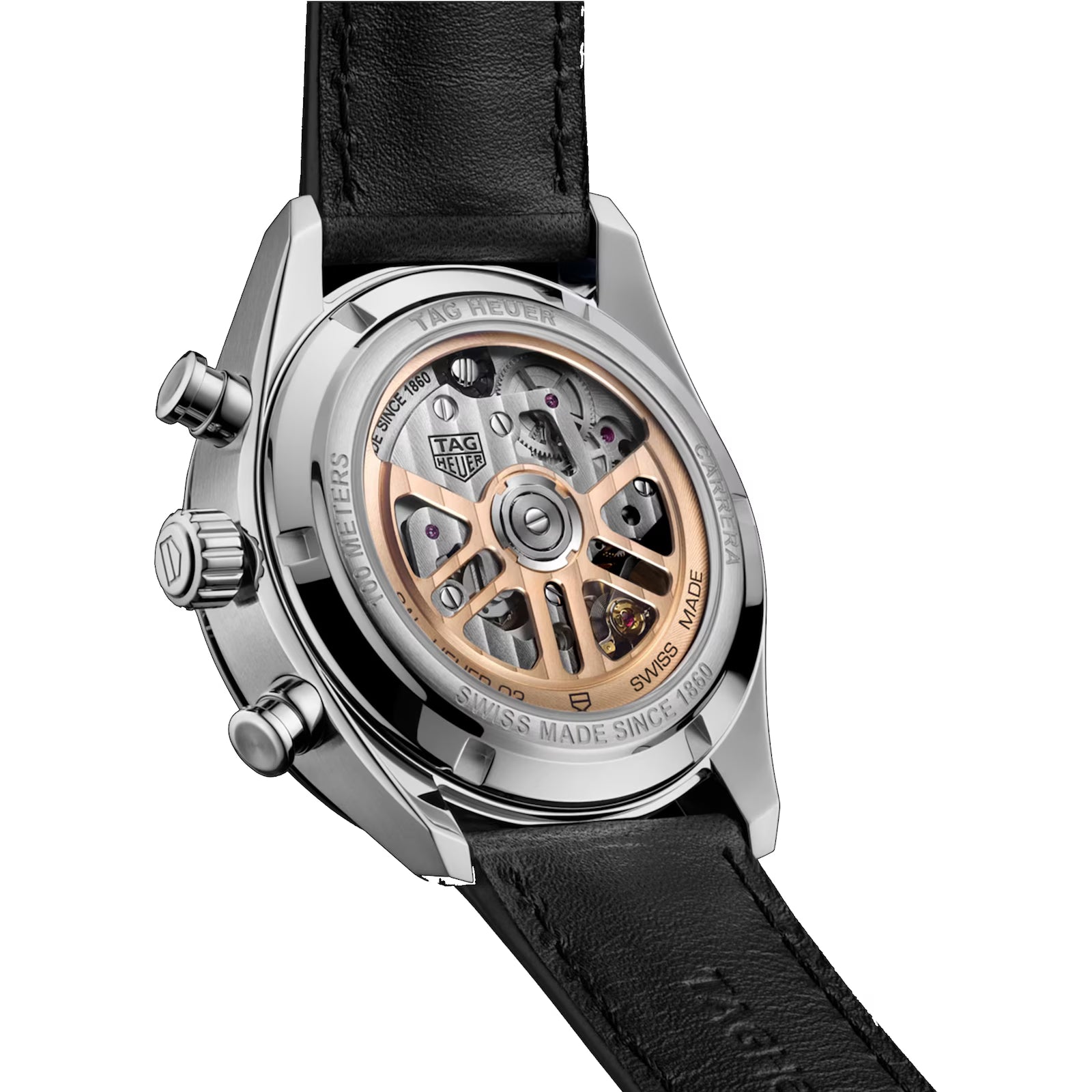 TAG Heuer Carrera Chronograph 42mm Mens Watch Black CBN201C.FC6542 - Image 7