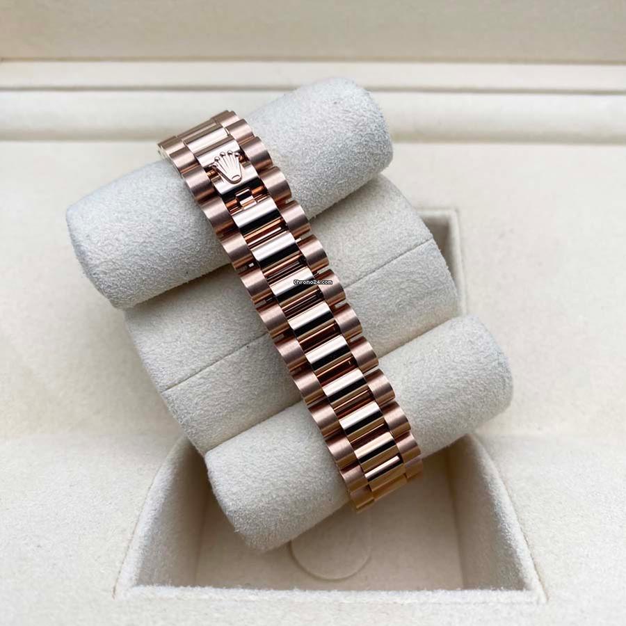 Rolex Lady-Datejust 28mm 279175 Aubergine Diamond-Set Dial President Everose Gold - Image 3