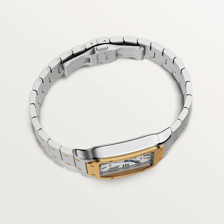 Cartier SANTOS Gold Mix 39mm - Image 6