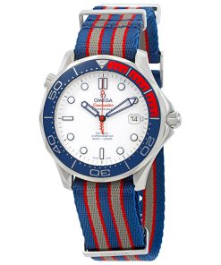 Alternative view of Omega Seamaster Diver 300 M Co-Axial Commander Limited to 7007 pieces worldwide 41mm 212.32.41.20.04.001