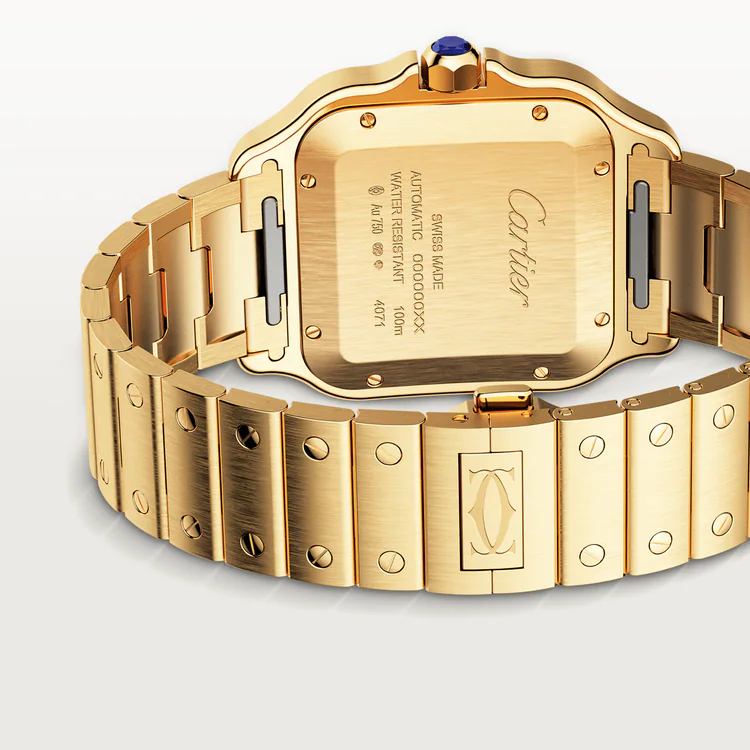 Cartier SANTOS Gold 39.8mm - Image 6