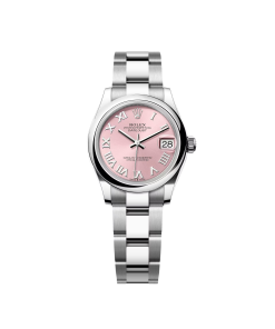 Rolex Datejust m278240-0013/0014 31mm Pink Roman Domed Bezel Oyster Oystersteel
