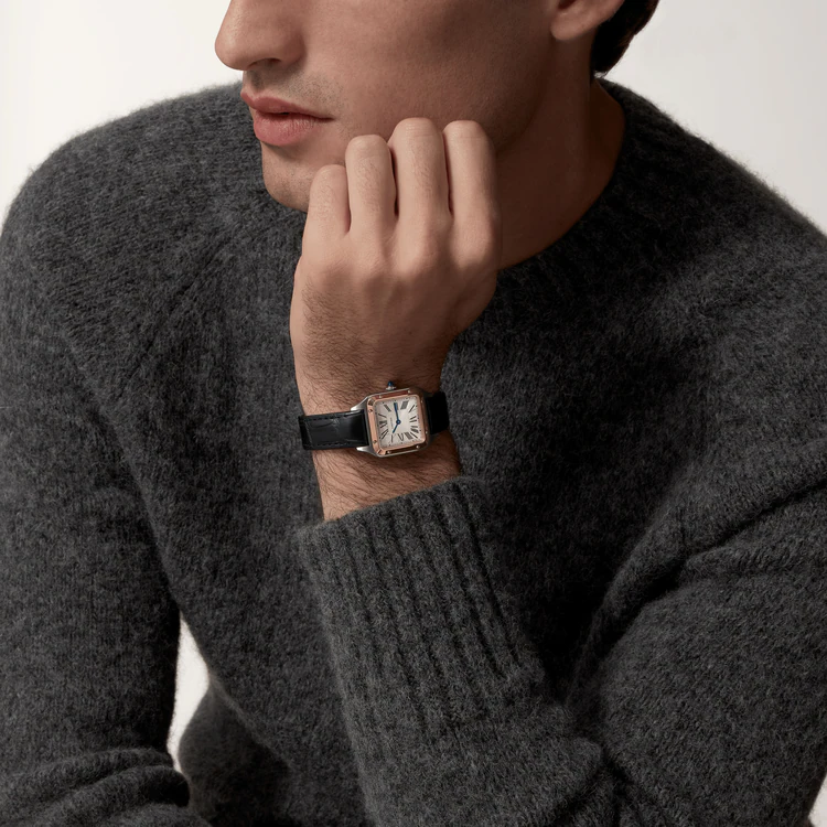 Cartier SANTOS-DUMONT Rose Gold MIx 43.5mm - Image 8