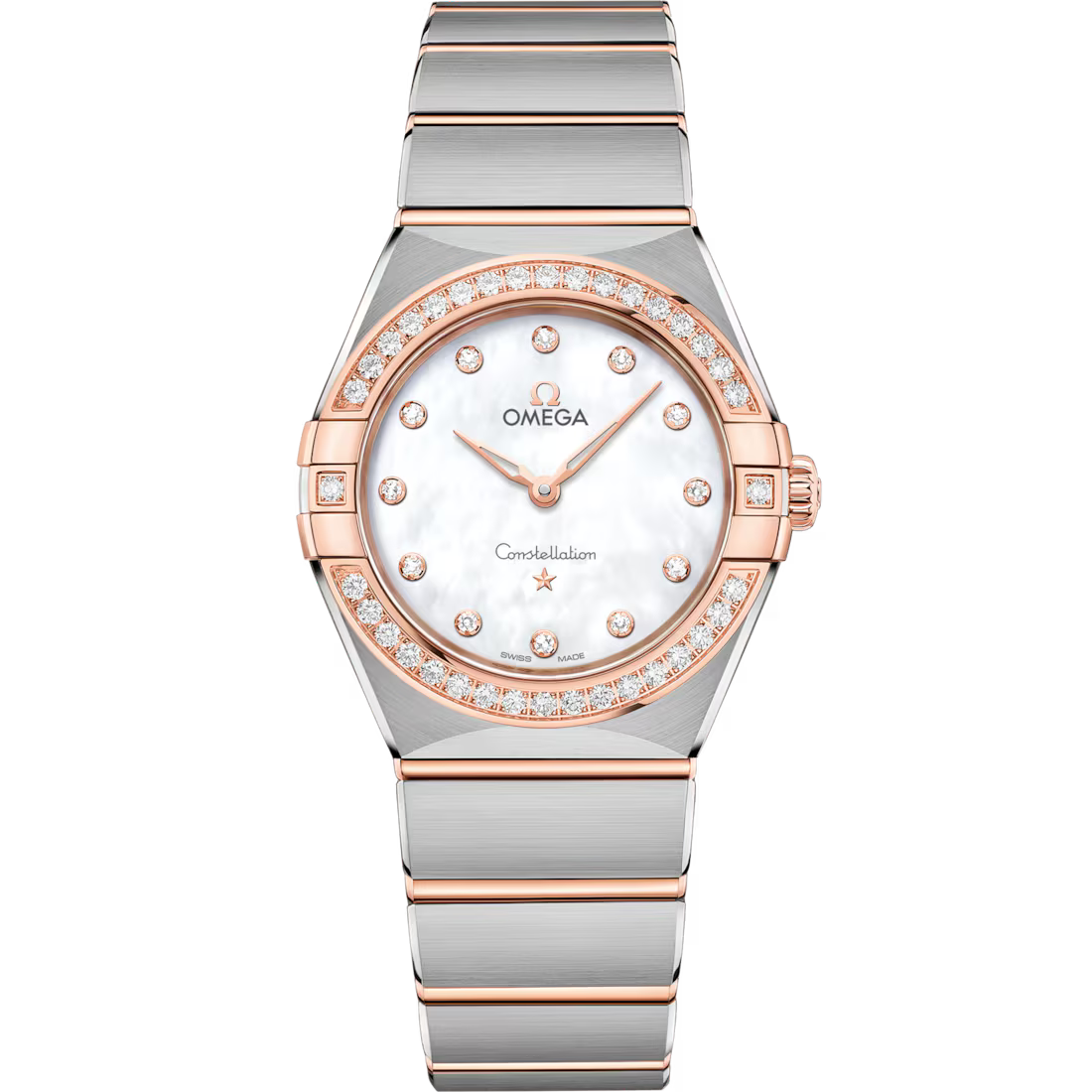Omega Constellation Ladies' Selection 28mm steel �?Sedna�?gold on steel �?Sedna�?gold 131.25.28.60.55.001