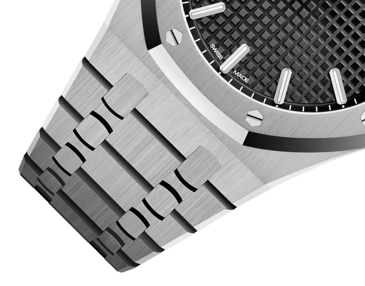 Audemars Piguet Royal Oak 41mm Stainless Steel Black Dial 15500ST.OO.1220ST.03 - Image 4