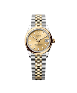 Alternative view of Rolex Datejust m278243-0013/0014  31mm Champagne Dial Yellow Rolesor Oyster Watch