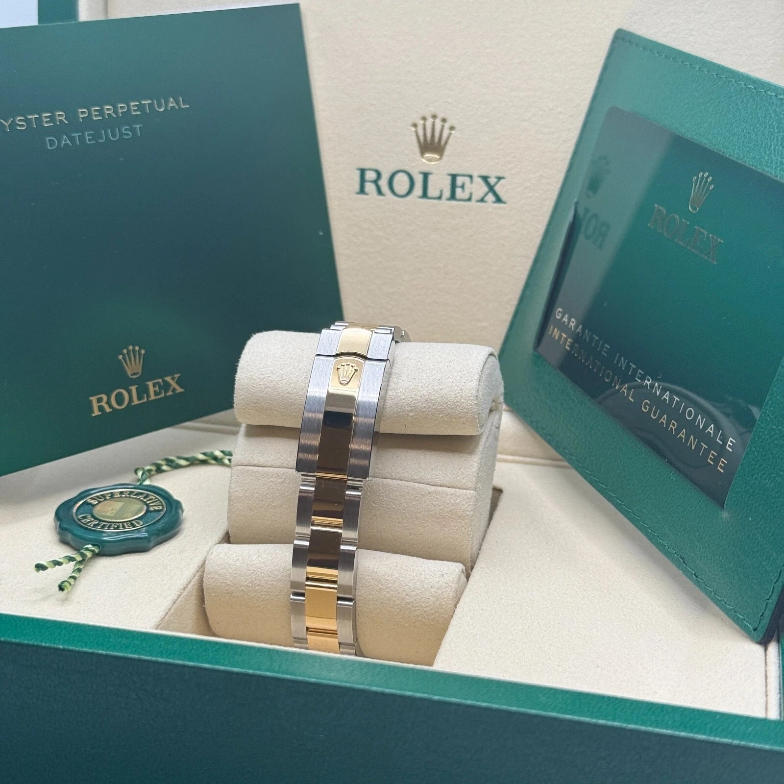 Rolex Lady-Datejust 28mm 279383RBR Silver Diamond Dial Yellow Rolesor Oyster Bracelet - Image 3