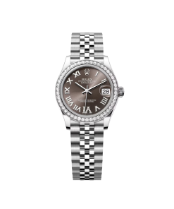 Rolex Datejust m278384RBR-0031/0032 Dark Grey 31mm Dial Oyster Watch