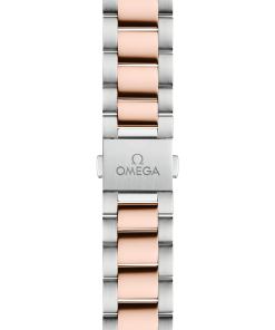 Alternative view of Omega Seamaster Aqua Terra 150M 34 mm White Dial with Diamonds Stainless Steel and Sedna�?18k Rose Gold Bracelet 220.25.34.20.55.001
